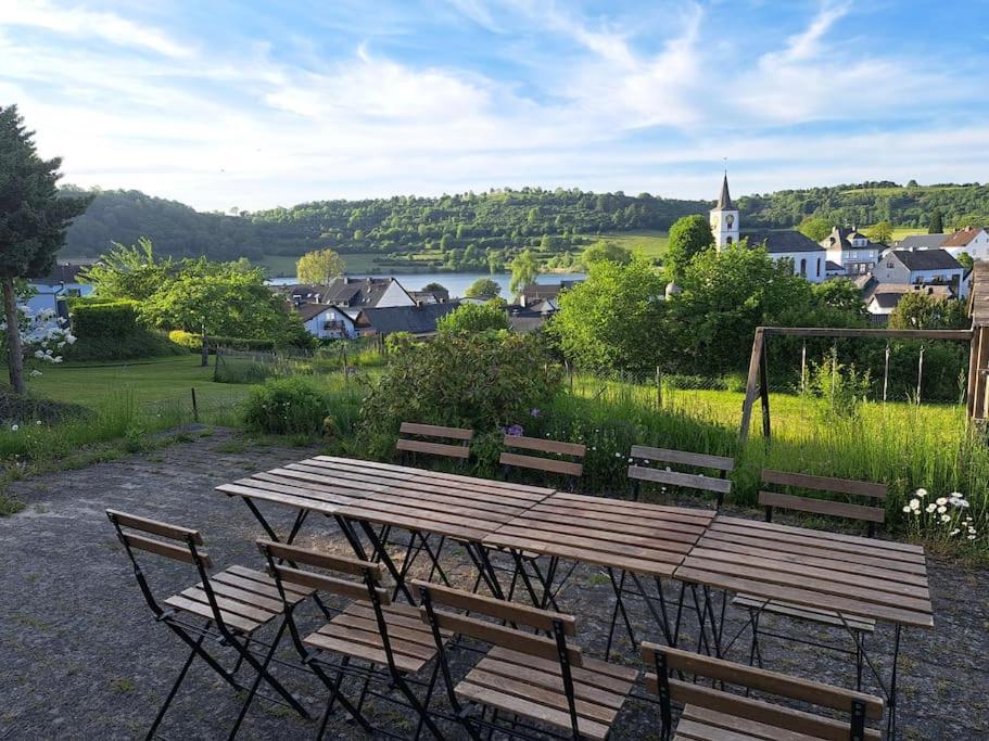 Haus Mit Idyllischem Seeblick Шалькенмерен Экстерьер фото